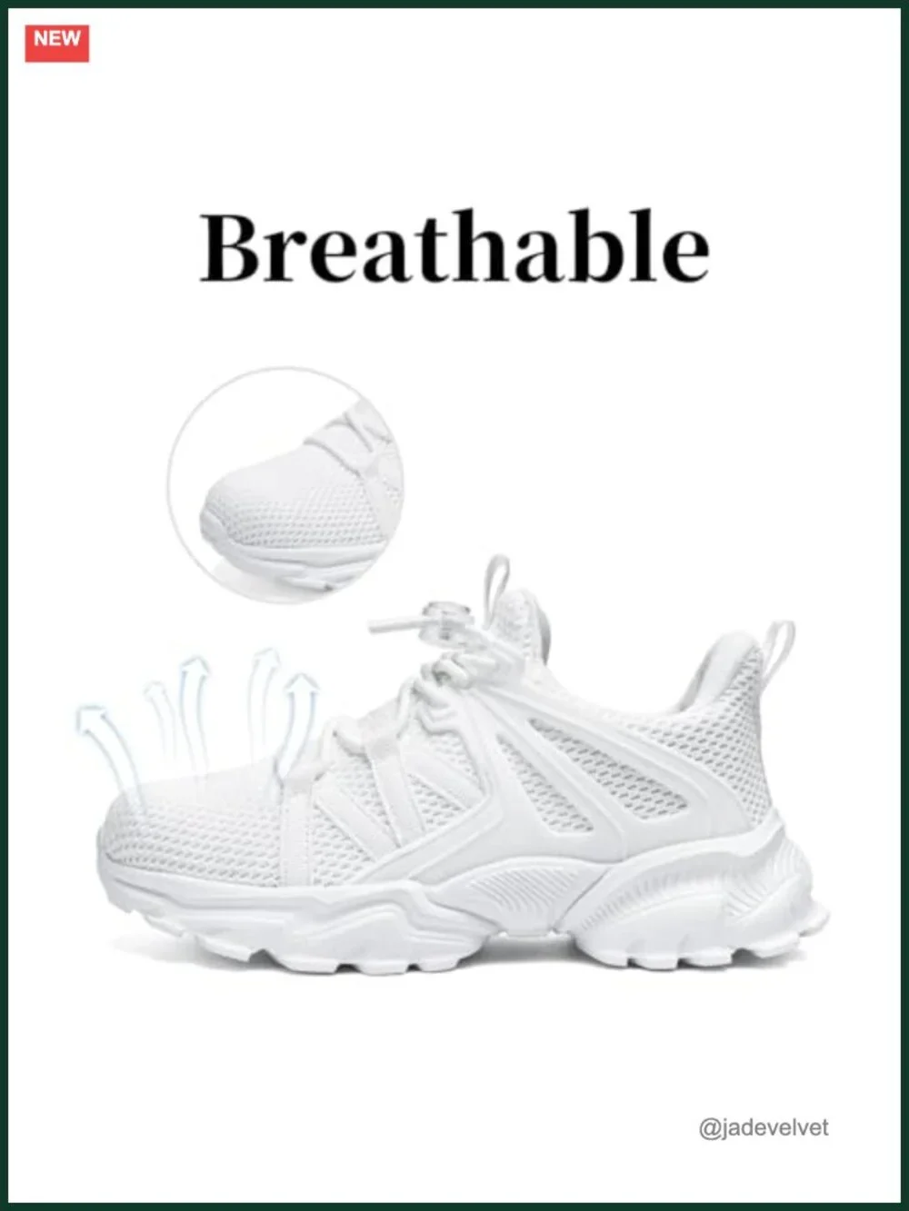 Kids Lightweight Breathable Hook & Loop Sneakers Athletic Running Shoes
